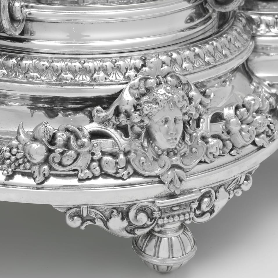 Antique Silver Plate Fruit Stand Centrepiece - made circa 1910 - Victorian - Image 10
