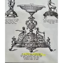 Antique Silver Plate Fruit Stand Centrepiece - Württembergische Metallwarenfabrik, made circa 1910 - George V - Thumbnail 11