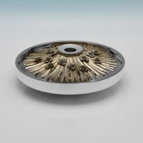 Sterling Silver Centrepiece - Christopher Lawrence, hallmarked in 1978 London - Elizabeth II - Thumbnail 1