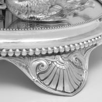 Antique Sterling Silver Centrepiece - George Richards & Elkington & Co., hallmarked in 1850 London - Victorian - Thumbnail 14