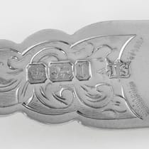 Antique Sterling Silver & Mother of Pearl Child's Set - John Sanderson, hallmarked in 1903 Sheffield - Edwardian - Thumbnail 10