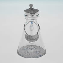 Sterling Silver Pair of Chota Pegs - Hukin & Heath, hallmarked in 1924 Birmingham - George V - Thumbnail 3