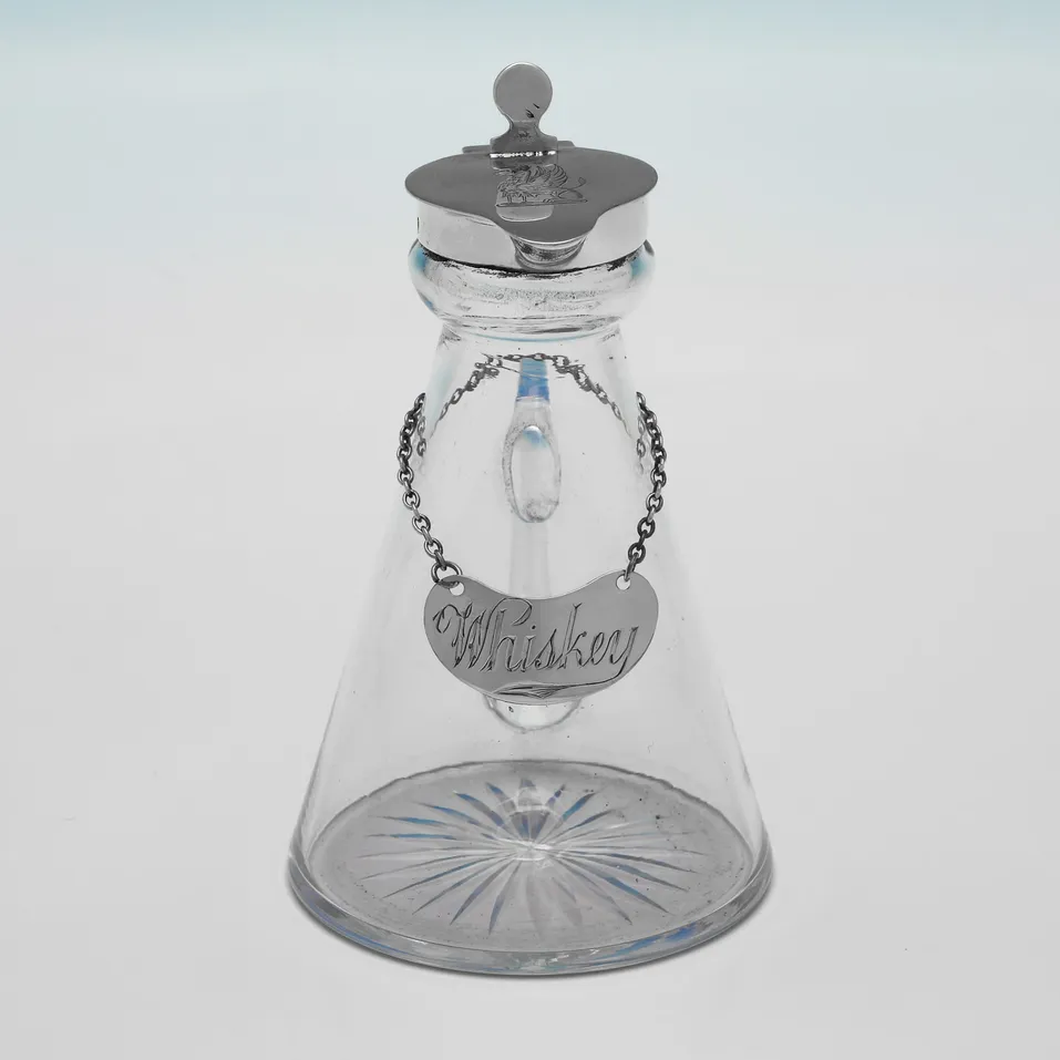 Sterling Silver Pair of Chota Pegs - Hukin & Heath, hallmarked in 1924 Birmingham - George V - Image 3