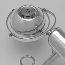 Sterling Silver Gimbal Lighter - Asprey & Co. Ltd., hallmarked in 1928 London - George V - Thumbnail 4