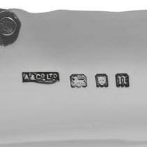 Sterling Silver Gimbal Lighter - Asprey & Co. Ltd., hallmarked in 1928 London - George V - Thumbnail 6