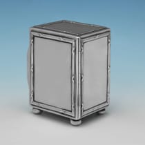 Antique Sterling Silver Carriage Clock - Asprey & Co. Ltd., hallmarked in 1911 London - George V - Thumbnail 2