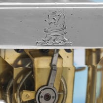 Antique Sterling Silver Carriage Clock - George Betjemann & Sons, hallmarked in 1890 London - Victorian - Thumbnail 5