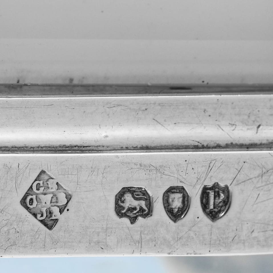 Antique Sterling Silver Carriage Clock - George Betjemann & Sons, hallmarked in 1890 London - Victorian - Image 6