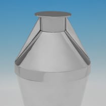 Silver Plate Cocktail Shaker & Glasses Set - made circa 1928 - George V - Thumbnail 4