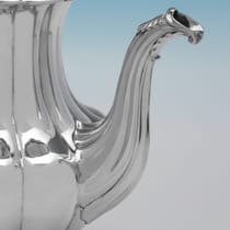 Antique Sterling Silver Coffee Pot - Barnard Brothers, hallmarked in 1834 London - William IV - Thumbnail 4