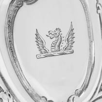 Antique Sterling Silver Coffee Pot - Barnard Brothers, hallmarked in 1856 London - Victorian - Thumbnail 7