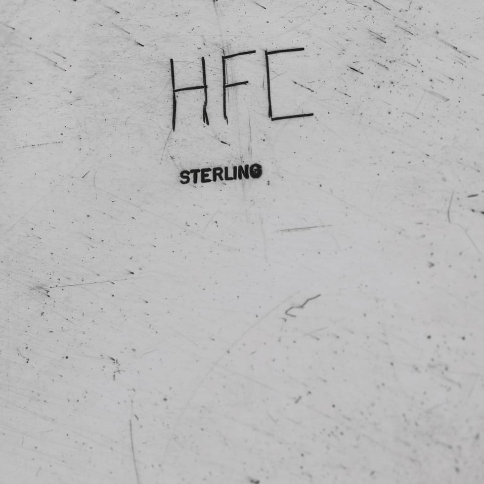 Sterling Silver Coffee Set - Howard Francis Crisp, made circa 1970 - Elizabeth II - Image 7