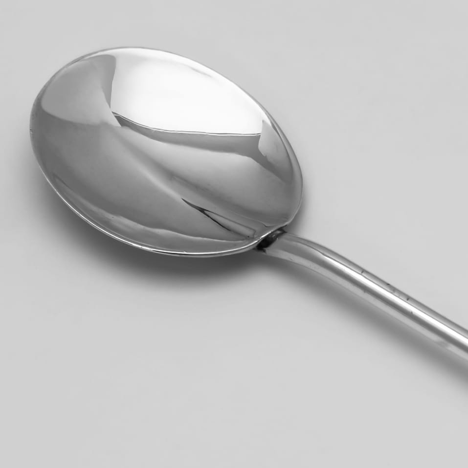 Sterling Silver Set of 6 Coffee Spoons - Adie Brothers, hallmarked in 1930 Birmingham - George V - Image 4