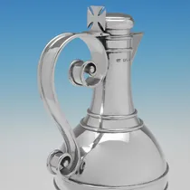 Antique Sterling Silver Communion Set - Samuel Smily, hallmarked in 1877 London - Victorian - Thumbnail 3