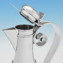 Antique Sterling Silver Communion Set - Samuel Smily, hallmarked in 1877 London - Victorian - Thumbnail 4