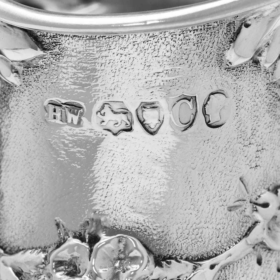 Antique Sterling Silver Cream Jug - Henry Wilkinson & Co., hallmarked in 1878 London - Victorian - Image 5