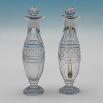 Antique Sterling Silver Cruet Set - Paul Storr, hallmarked in 1799 London - George III - Thumbnail 6