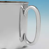 Antique Sterling Silver Three Handled Cup - Aldwinckle & Slater, hallmarked in 1884 London - Victorian - Thumbnail 4