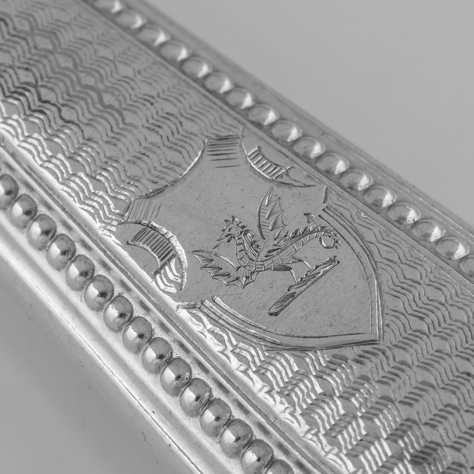 Antique Sterling Silver Dessert Set - Henry Harrison, hallmarked in 1873 Sheffield - Victorian - Image 6