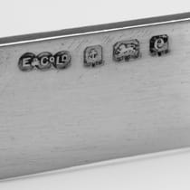 Antique Sterling Silver & Mother of Pearl Dessert Set - Elkington & Co., hallmarked in 1904 Birmingham - Edwardian - Thumbnail 7