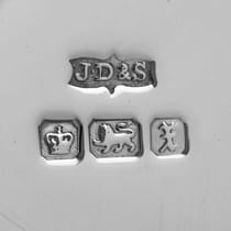 Antique Sterling Silver Pierced Dish - James Dixon & Sons, hallmarked in 1915 Sheffield - George V - Thumbnail 6