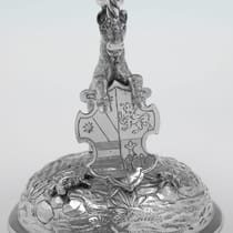 Antique Sterling Silver Pair of Dishes - Arthur Graf, hallmarked in 1914 London - George V - Thumbnail 6