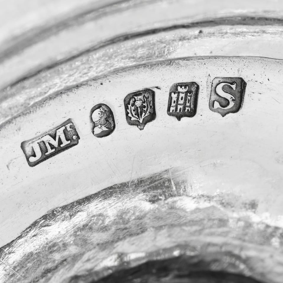 Antique Sterling Silver Egg Cruet - James Mckay, hallmarked in 1824 Edinburgh - George IV - Image 6