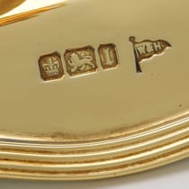 Antique Sterling Silver Egg Cruet - Walker & Hall, hallmarked in 1903 Sheffield - Edwardian - Thumbnail 5