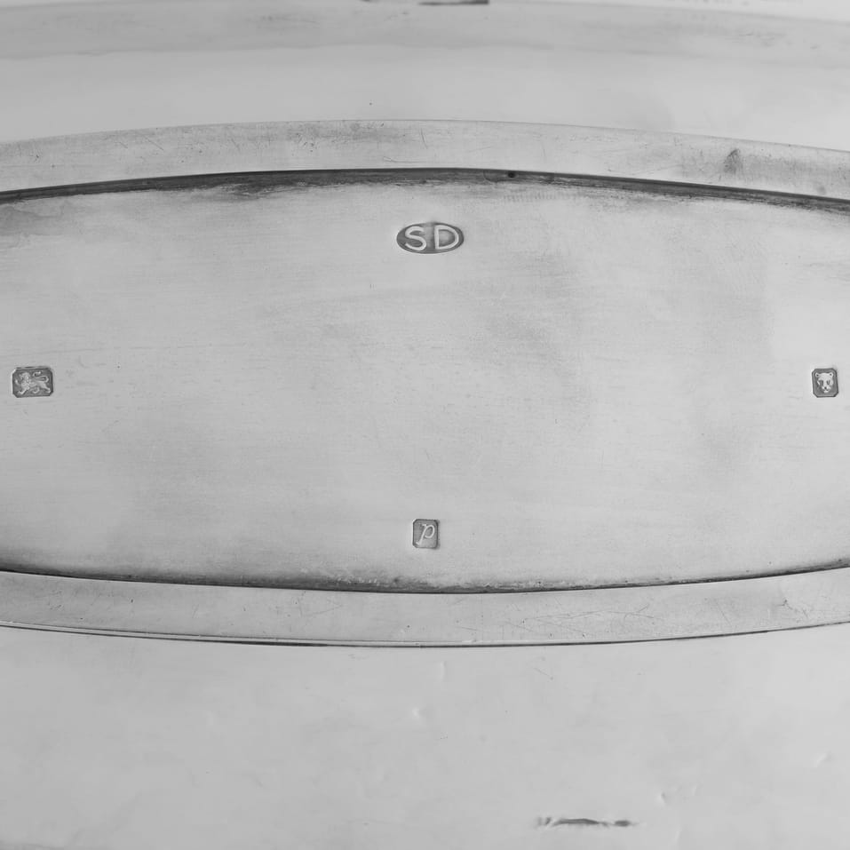 Sterling Silver Pair of Entree Dishes - Stuart Devlin, hallmarked in 1970 London - Elizabeth II - Image 7