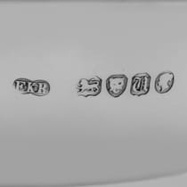 Antique Sterling Silver Pair of Entree Dishes - Edward Ker Reid, hallmarked in 1885 London - Victorian - Thumbnail 7