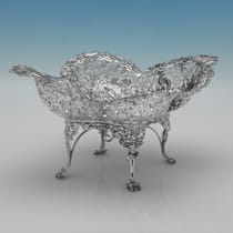Antique Sterling Silver Epergne & Dish Suite - James Dixon & Sons, hallmarked in 1900 Sheffield - Victorian - Thumbnail 5