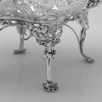 Antique Sterling Silver Epergne & Dish Suite - James Dixon & Sons, hallmarked in 1900 Sheffield - Victorian - Thumbnail 6