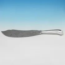 Antique Sterling Silver Pair of Fish Servers - Atkin Brothers, hallmarked in 1879 Sheffield - Victorian - Thumbnail 2