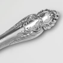 Antique Sterling Silver Pair of Fish Servers - Harrison Brothers & Howson, hallmarked in 1856 Sheffield - Victorian - Thumbnail 8