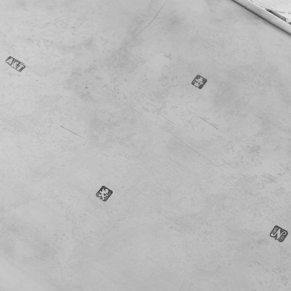 Antique Sterling Silver Presentation Casket - Aird & Thomson, hallmarked in 1910 Glasgow - George V - Image 9