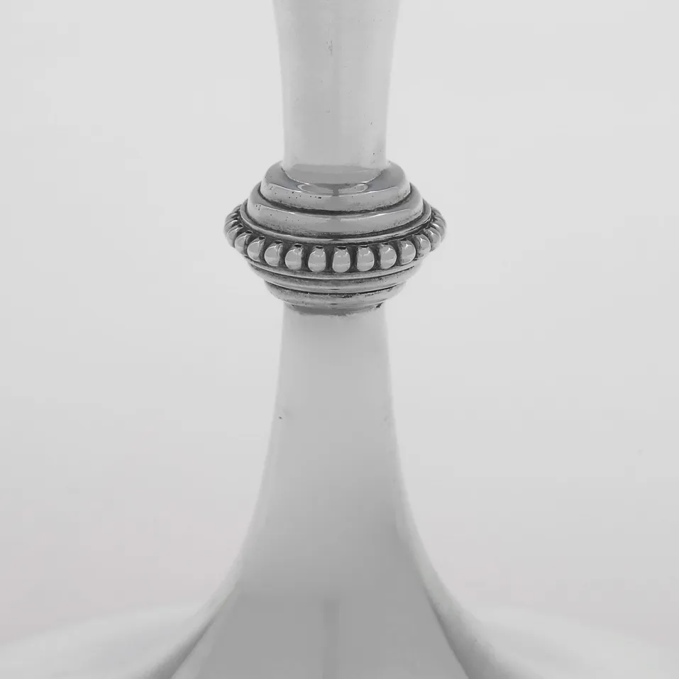 Antique Sterling Silver Goblet - Henry Frazer, hallmarked in 1899 London - Victorian - Image 3