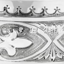Antique Sterling Silver Goblet - George Unite, hallmarked in 1876 Birmingham - Victorian - Thumbnail 5