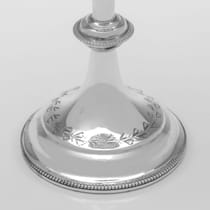Antique Sterling Silver Goblet - Charles Boyton, hallmarked in 1890 London - Victorian - Thumbnail 4