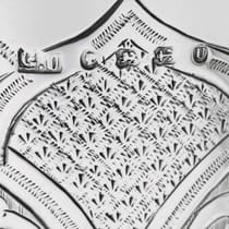 Antique Sterling Silver Goblet - George Unite, hallmarked in 1869 Birmingham - Victorian - Thumbnail 6