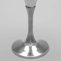 Sterling Silver Set of 6 Goblets - hallmarked in 1975 Sheffield - Elizabeth II - Thumbnail 4