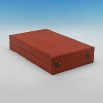 Sterling Silver Set of 6 Goblets - hallmarked in 1975 Sheffield - Elizabeth II - Thumbnail 6