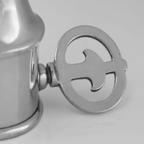 Antique Sterling Silver Ham Bone Holder - John Newton Mappin, hallmarked in 1897 London - Victorian - Thumbnail 4