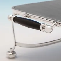 Sterling Silver Hot Plate - Mappin & Webb, hallmarked in 1926 Sheffield - George V - Thumbnail 5
