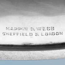 Sterling Silver & Enamel Arts & Crafts Jardiniere - Mappin & Webb, hallmarked in 1928 Sheffield - George V - Thumbnail 3