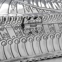 Antique Sterling Silver 'Reynolds Angels' Jewellery Box - John Newton Mappin, hallmarked in 1889 London - Victorian - Thumbnail 5