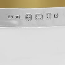 Antique Sterling Silver Jewellery Box - E. S. Barnsley & Co., hallmarked in 1910 Birmingham - George V - Thumbnail 6