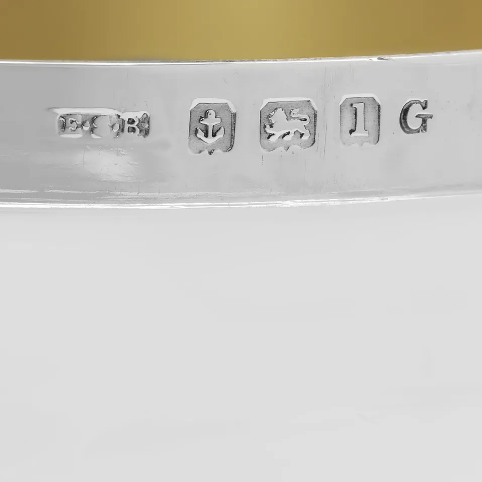 Antique Sterling Silver Jewellery Box - E. S. Barnsley & Co., hallmarked in 1910 Birmingham - George V - Image 6