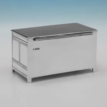 Antique Sterling Silver Jewellery Box - Thomas Bradbury, hallmarked in 1923 Sheffield - George V - Thumbnail 3