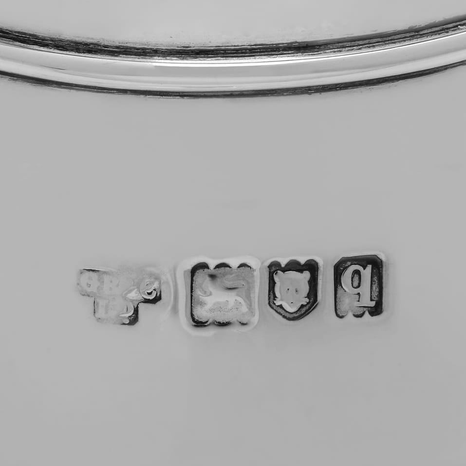 Antique Sterling Silver Industrialist Kettle - G. Brace & Co. Ltd., hallmarked in 1911 London - George V - Image 6