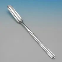 Antique Sterling Silver Scottish Provincial Marrow Scoop - William Ferguson, hallmarked in 1802 Elgin - George III - Thumbnail 1